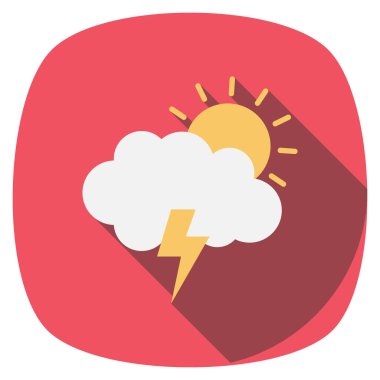 Işık & bulut için Hava Durumu Simgesi 