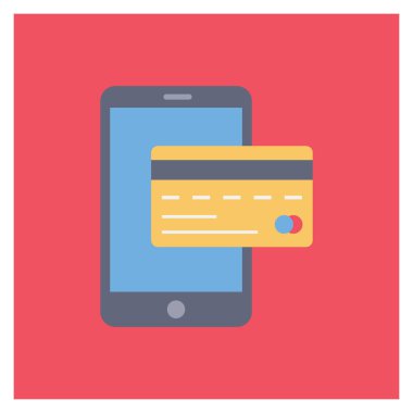 Banka & ödeme için Para Düzlüğü simgeleri 