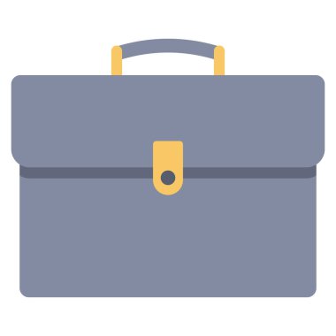 Portföy & bavul için Yönetim Düz simgesi 