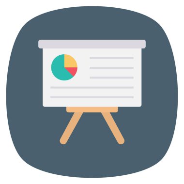 Tahta & grafik için Düz simge başlat 