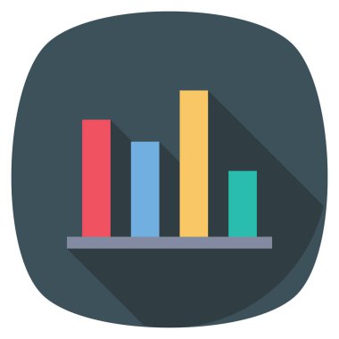 Analiz ve istatistik için Yönetim Düz simgesi 