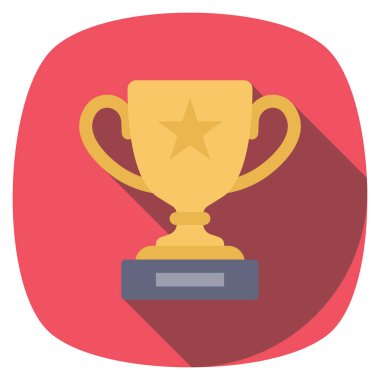 Başarı & ödülü için Başlangıç Düz simgesi 