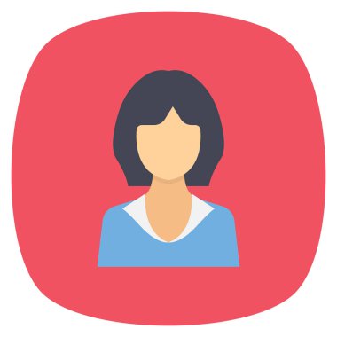 Profesyonel & Aday için İş Görüşmesi Düz simgesi