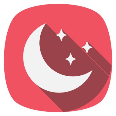 Planets Flat icons for planet  & galaxy 