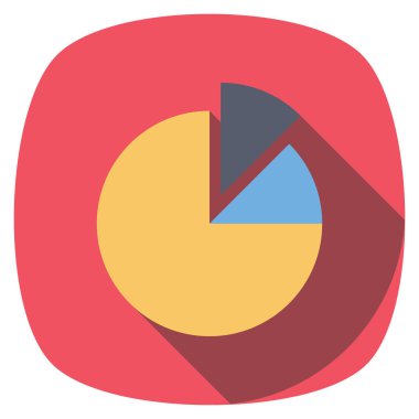 Grafik & raporu için Yönetim Düz simgesi 
