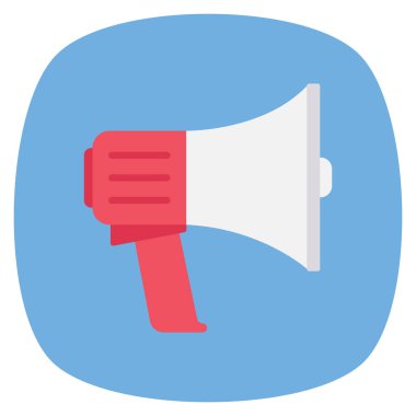 & Hoparlör için Yönetim Düz simgesi 