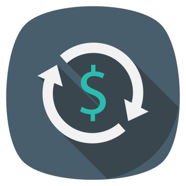 Money Flat icons for money  & trasnfer 