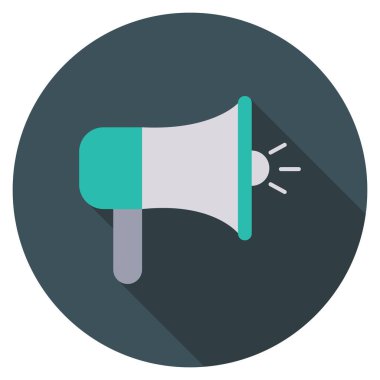 Startup Flat icons for loud  & speaker 