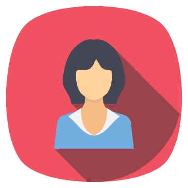 Profesyonel & Aday için İş Görüşmesi Düz simgesi