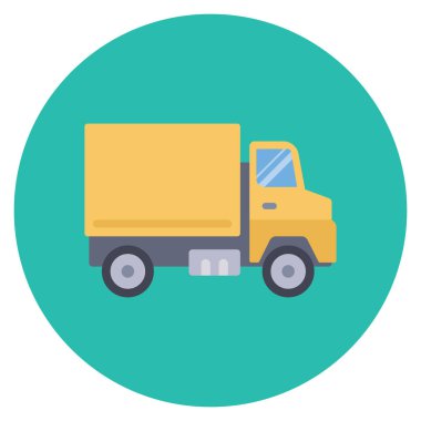 Taşıma & aracı için Yönetim Düz simgesi 