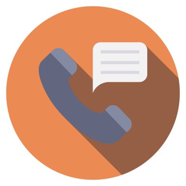 Hizmet & yardım satırı için İş Görüşmesi Düz simgesi 