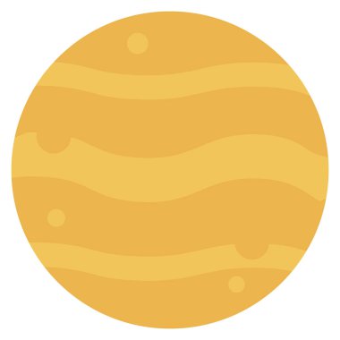 Planets Flat icons for  space  & galaxy 