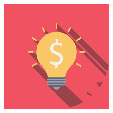 Money Flat icons for think  & creative 