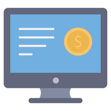 Money Flat icons for online  & shopping 