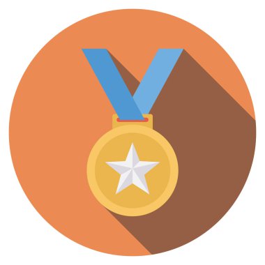 Startup Flat icons for badge & success 