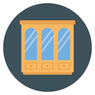 Kabine & ahşap mobilya simgeleri