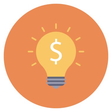 Startup Flat icons for think & creative 