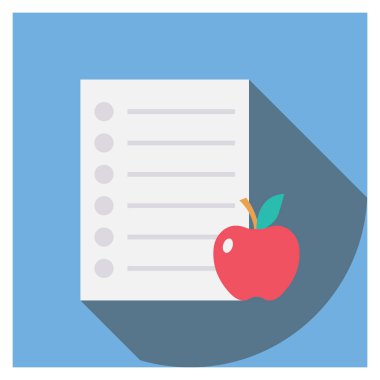 Çizelge ve rapor için sağlıklı yaşam düz simgeleri 