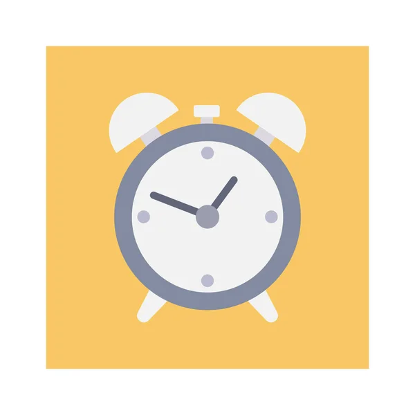 Día Noche Iconos Planos Para Alarma Mañana — Vector de stock