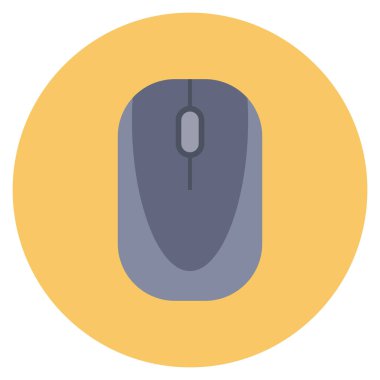 Startup Flat icons for scroll  & cursor 