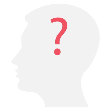 İşaretle ve düşün için İş Görüşmesi Düz simgeleri 