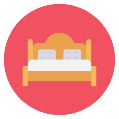 Döşek ve ahşap için Mobilya Düz simgeleri