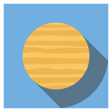Planets Flat icons for  orbit &  planet