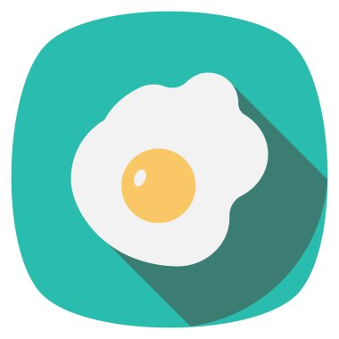 Kızartma ve yeme için sağlıklı yaşam simgeleri