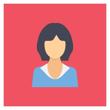 Profesyonel & Aday için İş Görüşmesi Düz simgesi