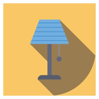 & Ampul için Mobilya Düz simgeleri