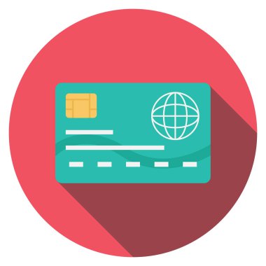 Money Flat icons for debit  & card 