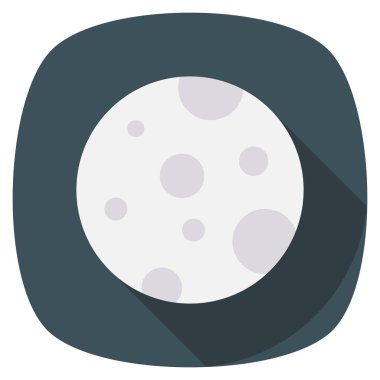 Planets Flat icons for planet  & galaxy