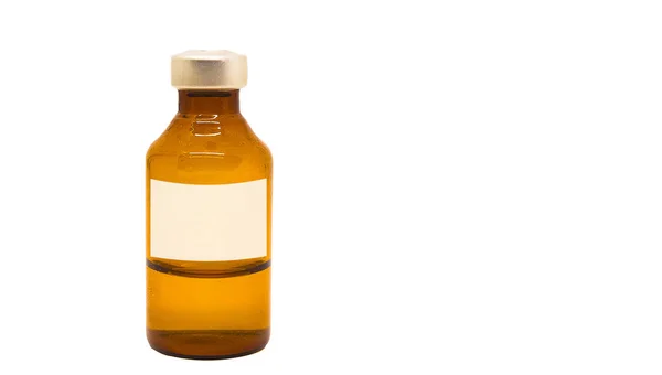 Flaschenspender Für Antivirale Medizin Mit Anpassbarem Etikett — Stockfoto