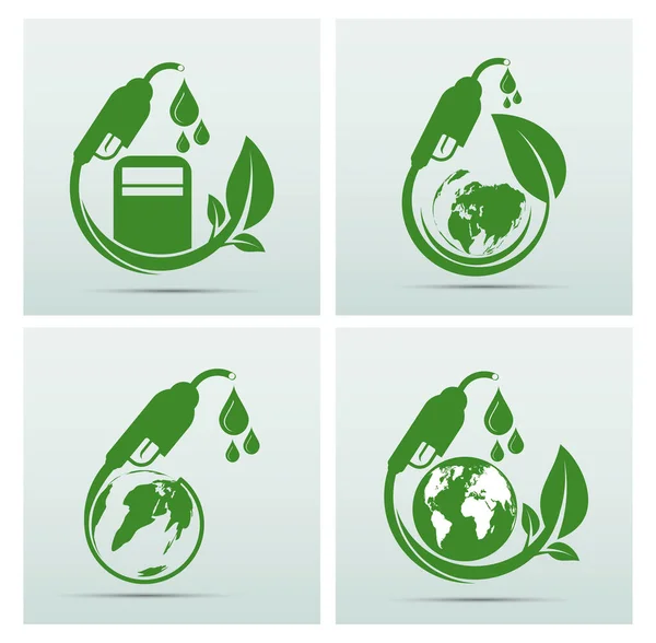 International Biodiesel Day August Ecology Environmental Help World Eco Friendly — 스톡 벡터