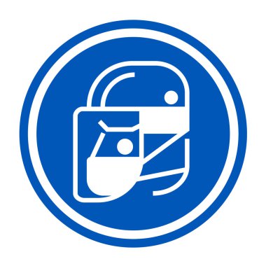 Tasarımınız için basit koruyucu yüz simgeleri kullanın 