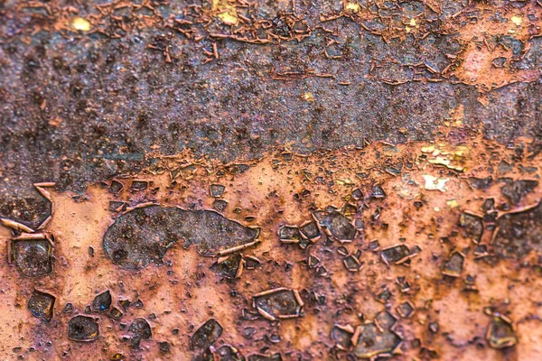 Macro Grunge Rusty Metal Background — Stock Photo, Image
