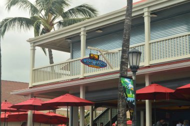 Kailua Kona lav lav Restoran Binası