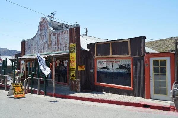 Oatman Negozio Souvenir Sulla Route Strada Giugno 2017 Oatman Arizona — Foto Stock