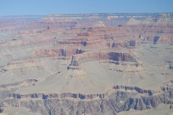 Gran Cañón Del Río Colorado Ruta Del Descanso Hermista Formaciones — Foto de Stock