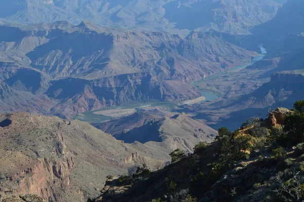 Gran Cañón Del Río Colorado Formaciones Geológicas Junio 2017 Gran — Foto de Stock