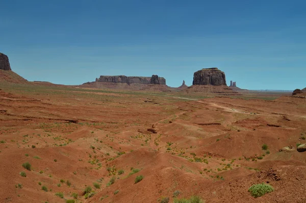 Monument Valley Jeoloji Cennet Haziran 2017 Utah Eeuu Abd — Stok fotoğraf