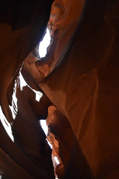 Geweldige Geologische Formaties Antelope Canyon Land Van Navajos Geologie Vakantie — Stockfoto