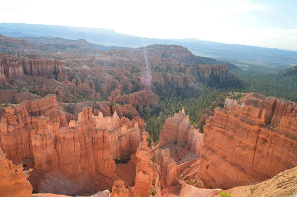 Formazioni Meravigliose Hodes Nel Bryce Canyon Geologia Viaggio Natura Giugno — Foto Stock
