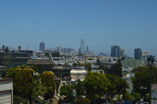 Formidables Vistas Del Horizonte San Francisco Viajes Vacaciones Arquitectura Junio — Foto de Stock