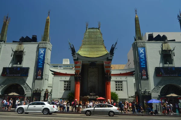 Chinessetheatre Imax Walk Fame Hollywood Boluvedard Inglés Julio 2017 Hollywood — Foto de Stock