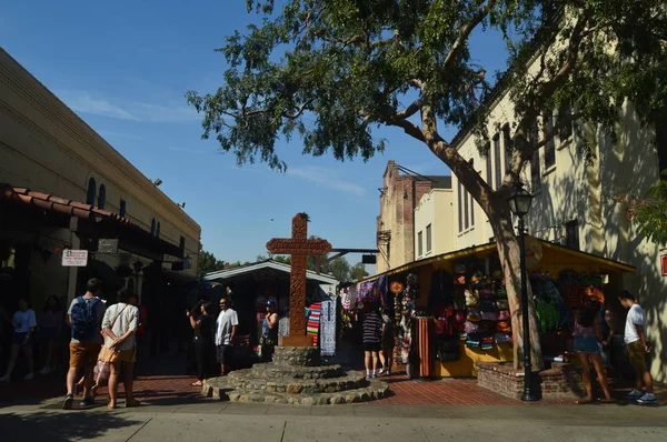 Pueblo Reyna Los Angeles Founded Father Junipero Serra Downtown Los — стоковое фото