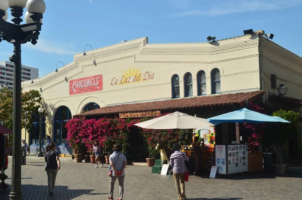 Pueblo Reyna Los Angeles Baba Junipero Serra Downtown Los Angeles — Stok fotoğraf