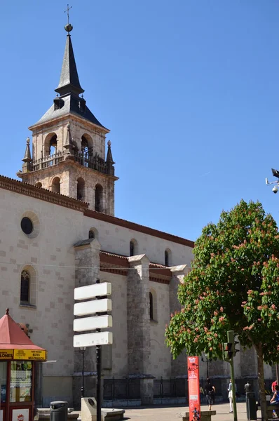 Campanario Catedral Alcalá Henares Historia Del Viaje Arquitectura Mayo 2018 — Foto de Stock