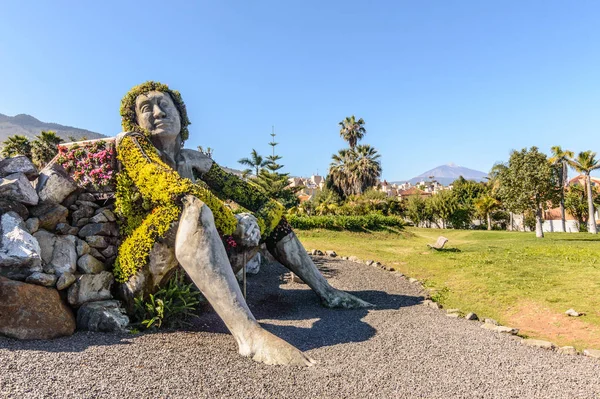 Γιγάντια Πέτρα Σάντα Ούρσουλα Απριλίου 2019 Laguna Santa Cruz Tenerife Φωτογραφία Αρχείου