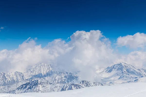 Beautiful Winter Scenery Sunny Day Transylvanian Alps —  Fotos de Stock